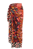Maze Crepe Sarong