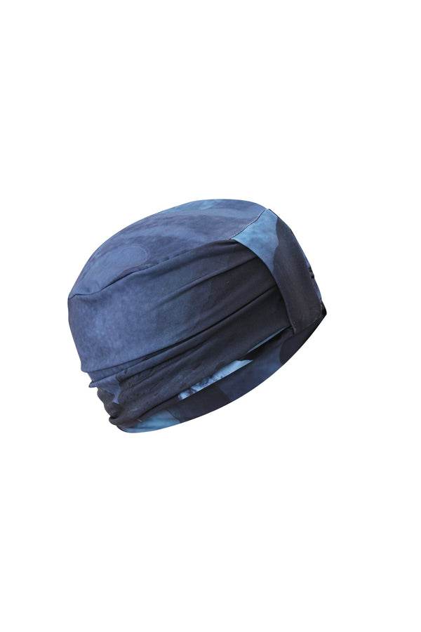 Midnight Bloom Turban