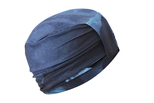 Midnight Bloom Turban