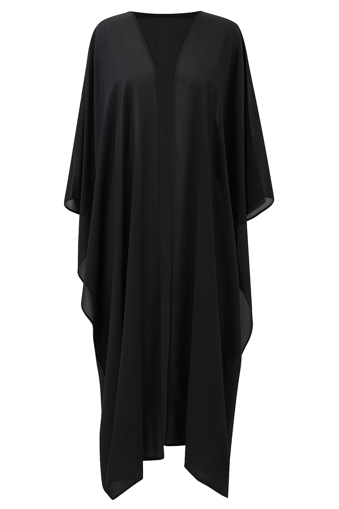 Midnight Chiffon Kimono