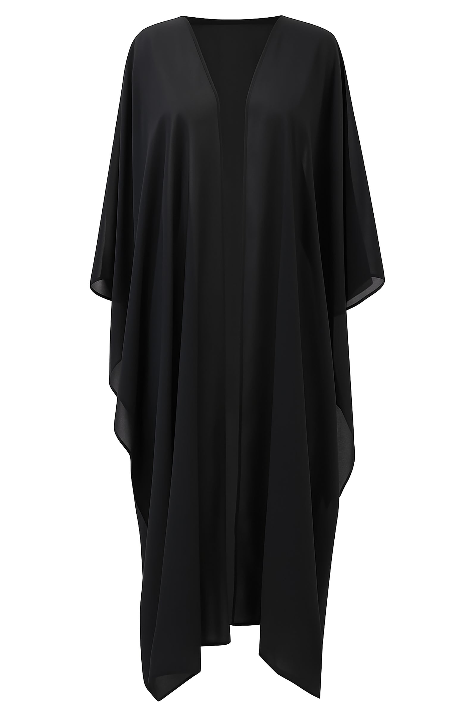 Midnight Chiffon Kimono