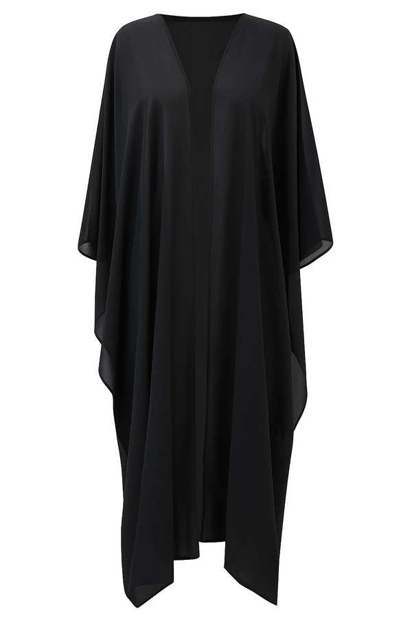 Midnight Chiffon Kimono