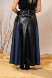 Midnight Contrast Skirt