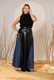 Midnight Contrast Skirt