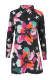 Midnight Flora Basic Top