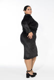 Midnight Radiance Dress - Black