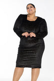 Midnight Radiance Dress - Black