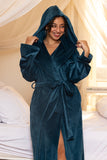 Midnight Wrap Hooded Robe