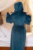 Midnight Wrap Hooded Robe