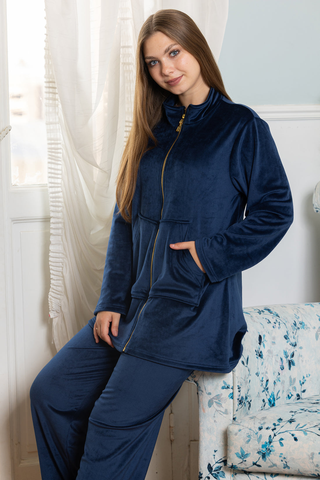 Midnight Zip Lounge Set