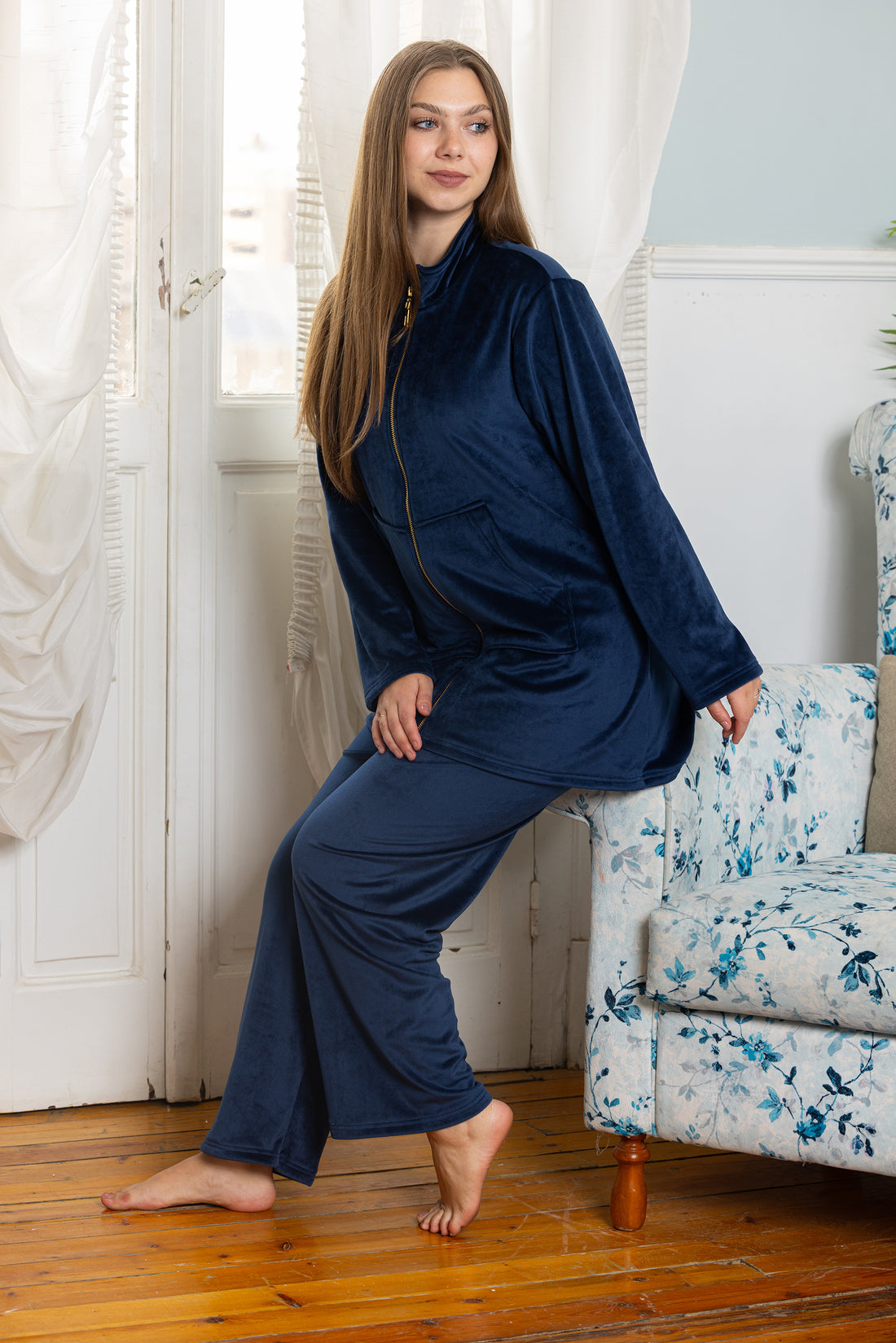 Midnight Zip Lounge Set