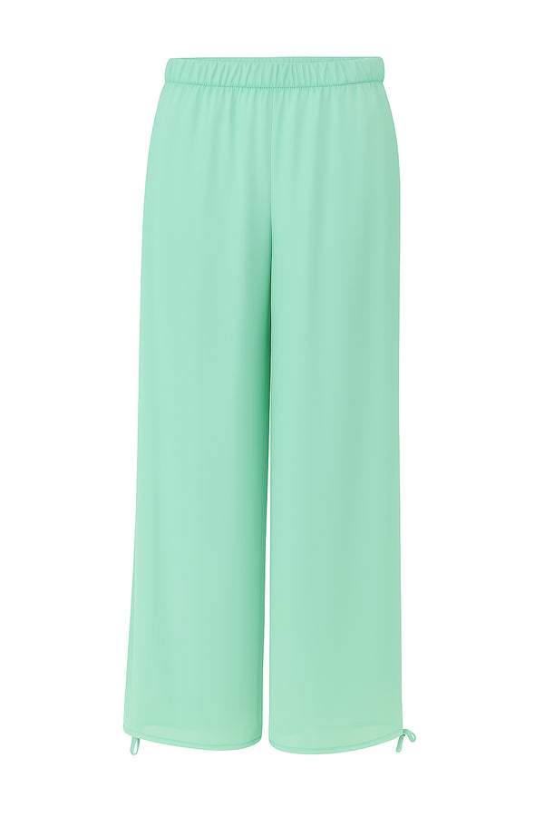 Mint Chiffon Pants
