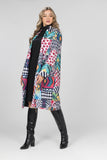 Mosaic Dream Wool Coat