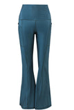 Mystic Teal Wide-Leg Pants