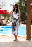 Noir Marble Tulle Sarong