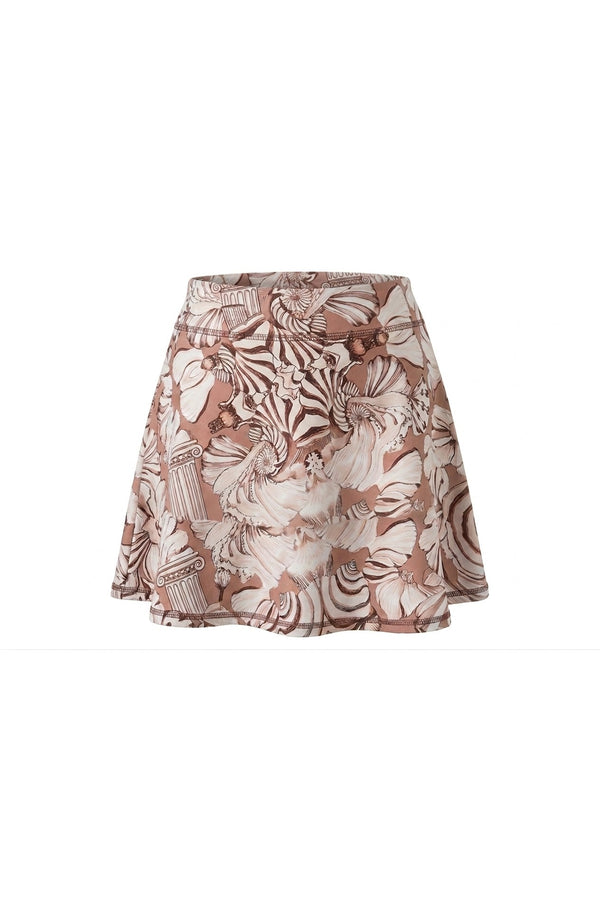 Nude Shell Aline Skirt