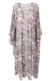 Nude Shell Tulle Kimono