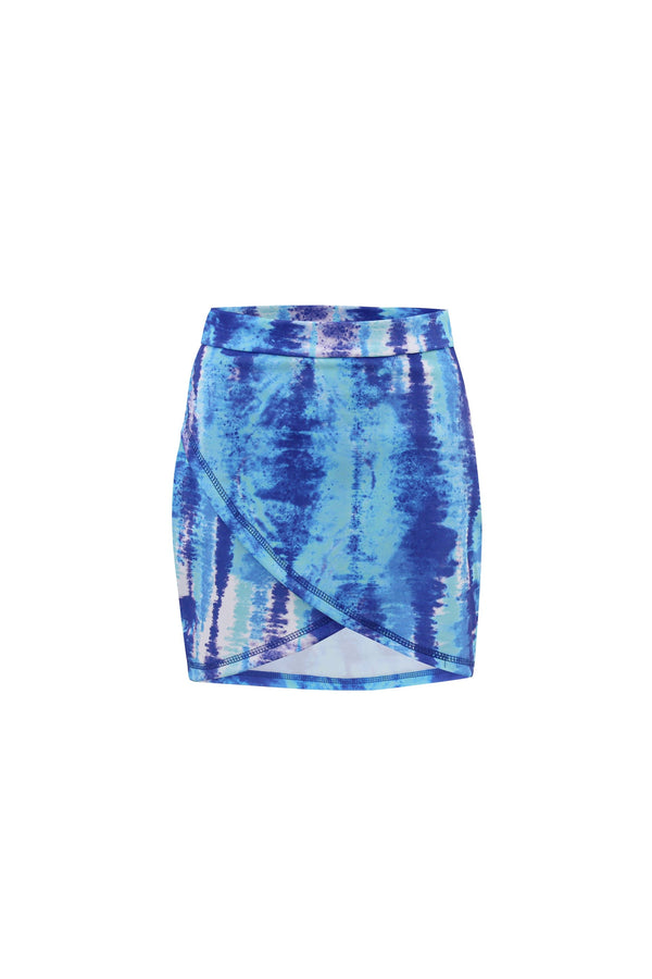 Ocean Wrap Skirt Cover-Up