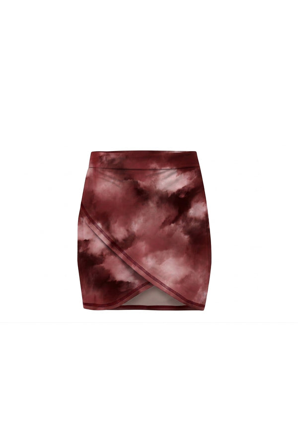 Ombre Berry Skirt Cover Up