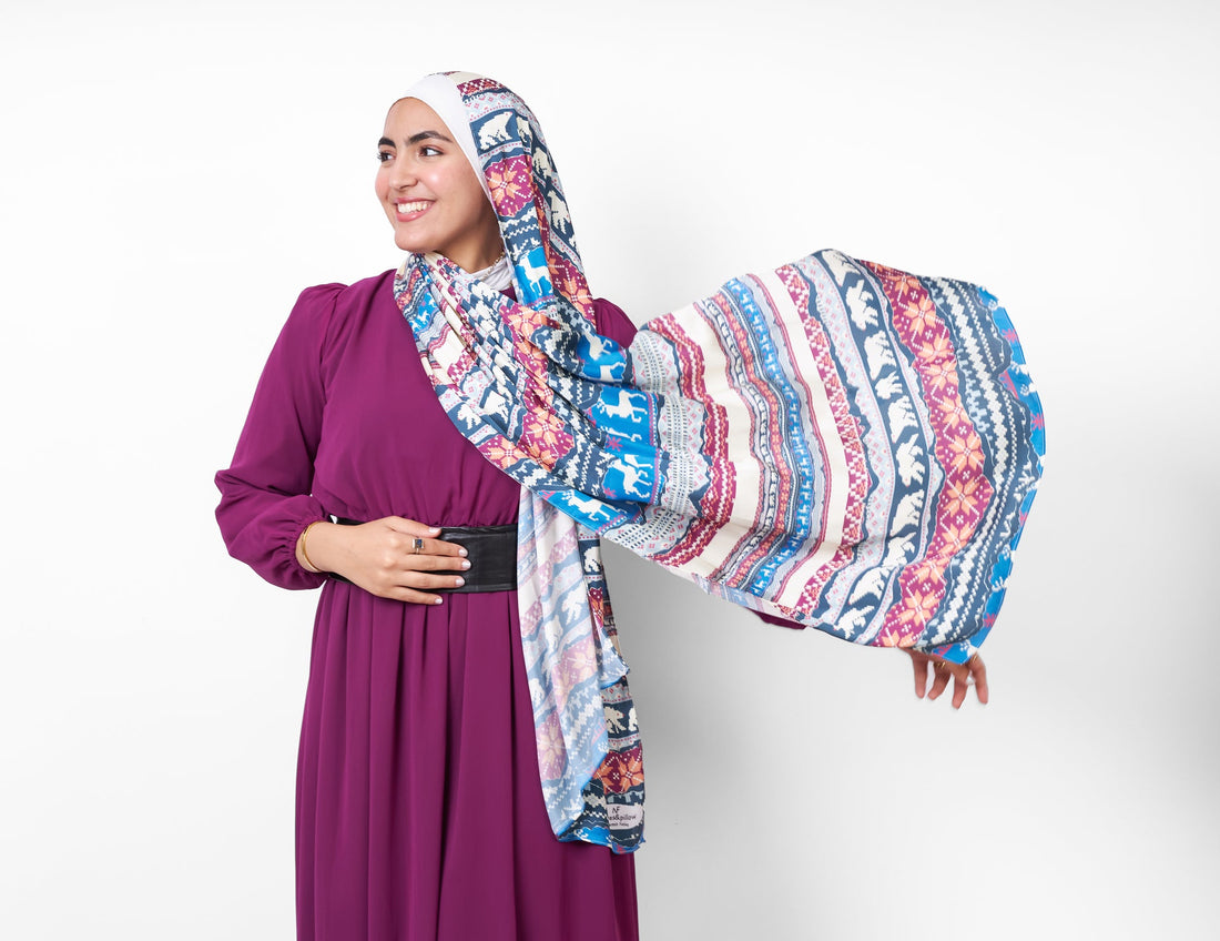 The Polar Satin Scarf