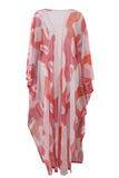 Pink Sea Mist Tulle Kimono