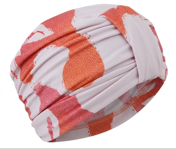 Pink Sea Mist Turban