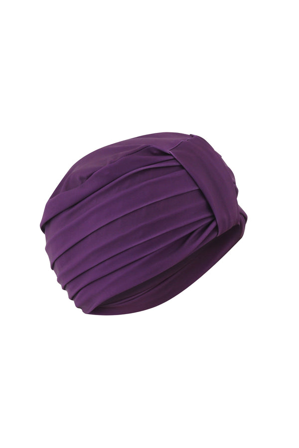 Plain purple headpiece
