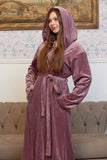 Rosy Dusk Wrap Robe