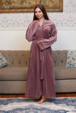 Rosy Dusk Wrap Robe