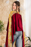 Ruby Heritage Velvet Cape