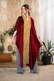 Ruby Heritage Velvet Cape