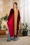 Ruby Heritage Velvet Cape