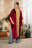 Ruby Heritage Velvet Cape