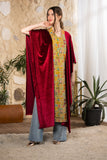 Ruby Heritage Velvet Cape