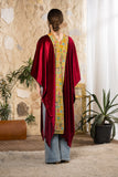Ruby Heritage Velvet Cape