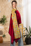 Ruby Heritage Velvet Cape