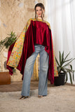 Ruby Heritage Velvet Cape
