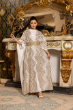 Sahar White Kaftan