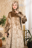 Sand Serenity Hooded Prayer Abaya