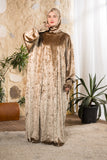 Sand Serenity Hooded Prayer Abaya