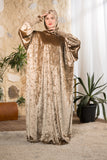 Sand Serenity Hooded Prayer Abaya
