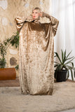 Sand Serenity Hooded Prayer Abaya