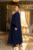 Sapphire Linen Abaya Dress