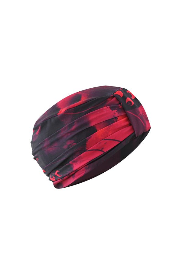 Scarlet Bloom Turban