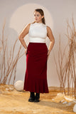 Scarlet Flow Jersey Skirt