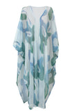 Sea Mist Tulle Kimono