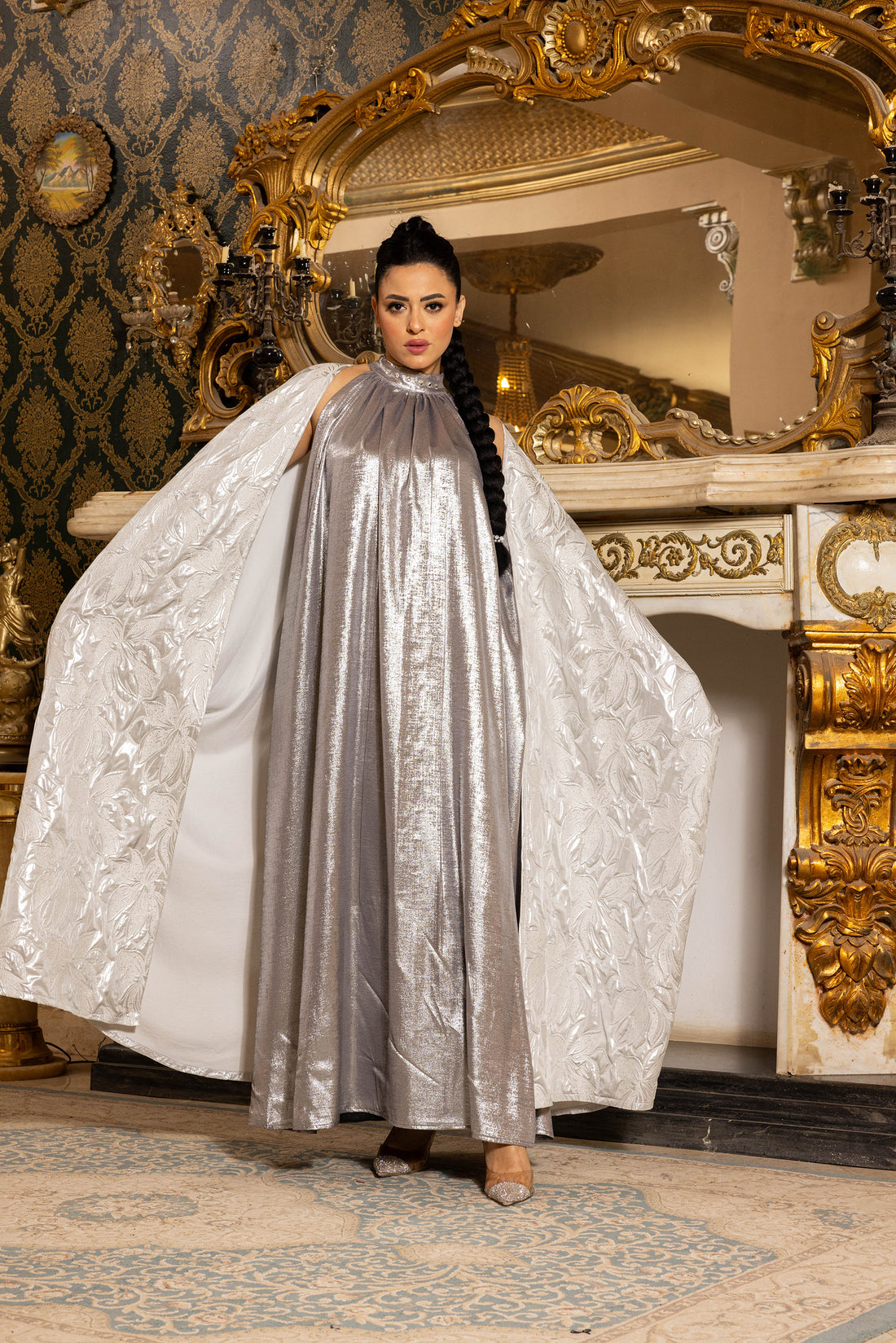 Silver Grace Kimono