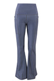 Stone Grey Wide-Leg Pants