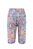 Sunset Paisley High-Waist Short