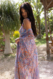Sunset Paisley Tulle Kimono